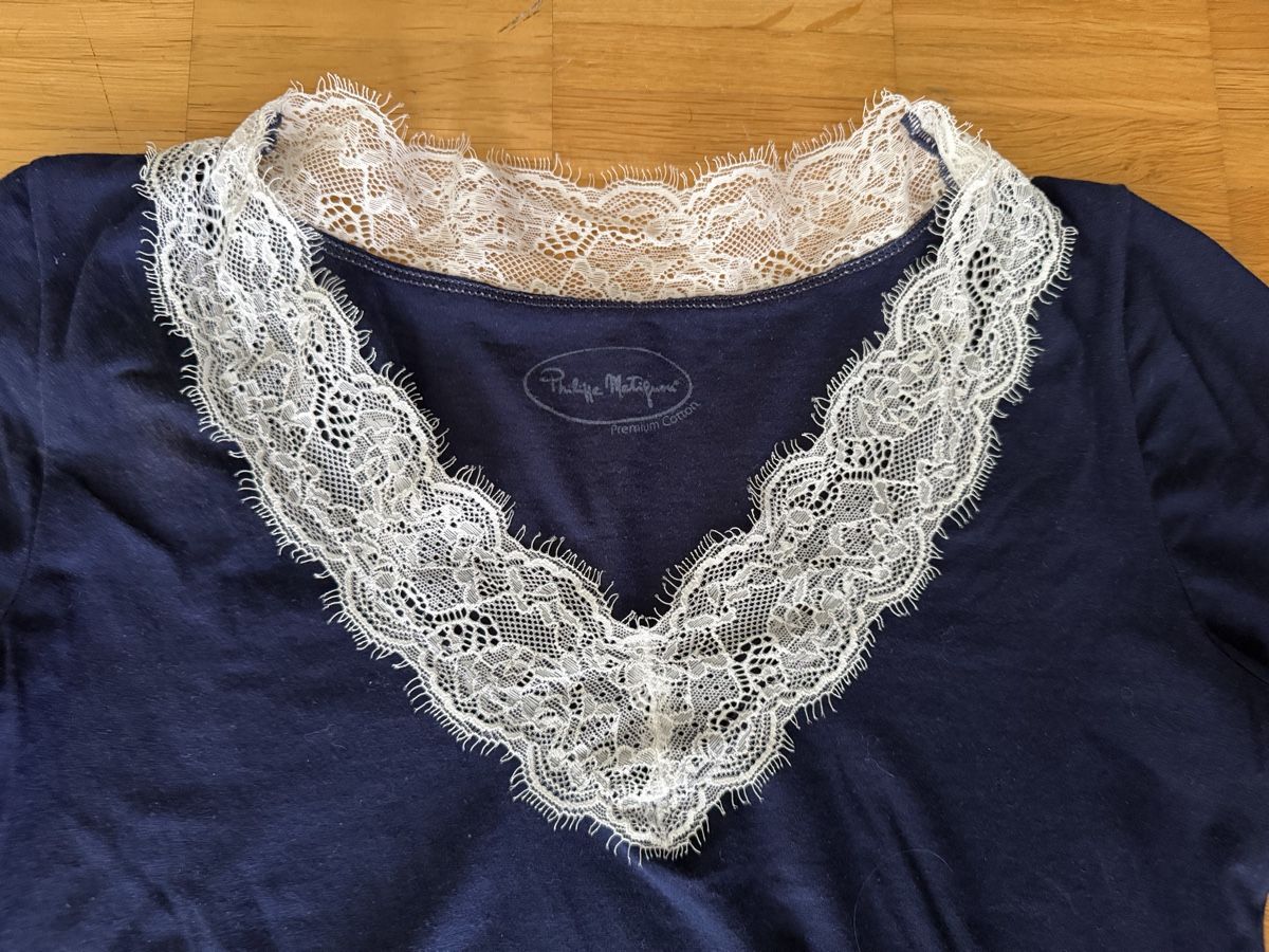 Negligees & Pigiami: Schlafanzug Gr. S/M Philippe Matignon dunkelblau – Usato da Jona venduto da Good_luck_ 2
