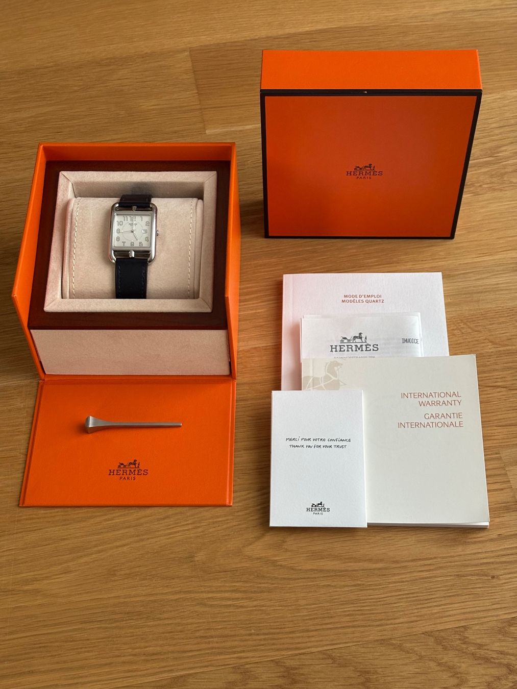 Hermès Uhren: Hermes Cape Cod Uhr, neuwertig – Gebraucht aus Zürich von 2KiWi