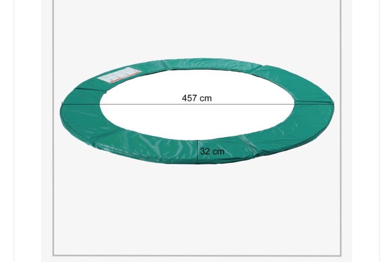 Trampolini: Trampolin Randabdeckung 457 cm – Nuovo e nell'imballaggio originale da Amriswil venduto da JaJa-Express 5