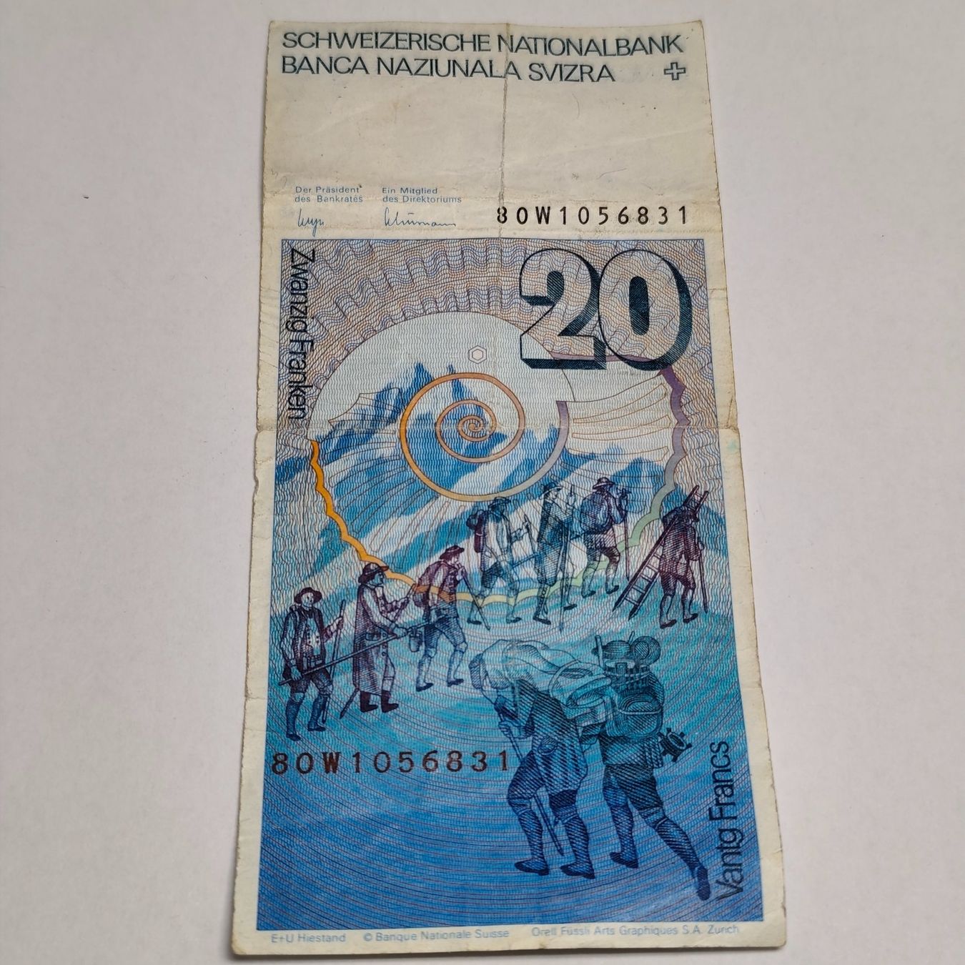 Banconote: Billet 20 Francs Suisse 2ème série – Usato da Châtelaine venduto da Tropic.Watch2 5