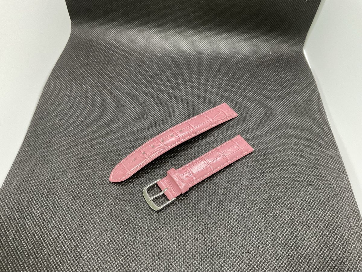 Bracciali & Braccialetti: Cinturino in pelle rosa 16mm – Nuovo (secondo la descrizione) da Pregassona venduto da TheWatchClub