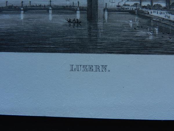 Stiche: Luzern Wasserturm des Balances – Gebraucht aus Risch von Rischli15 2