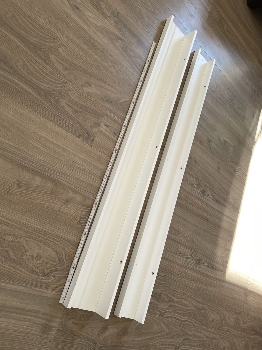 Scaffali: Ikea mosslanda - 2 Etagères murales blanches – Usato da Sierre venduto da Ruyfigas 9