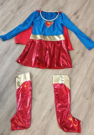 Superwomen Kostüm - Grösse M- Fasnacht oder Mottoparty!