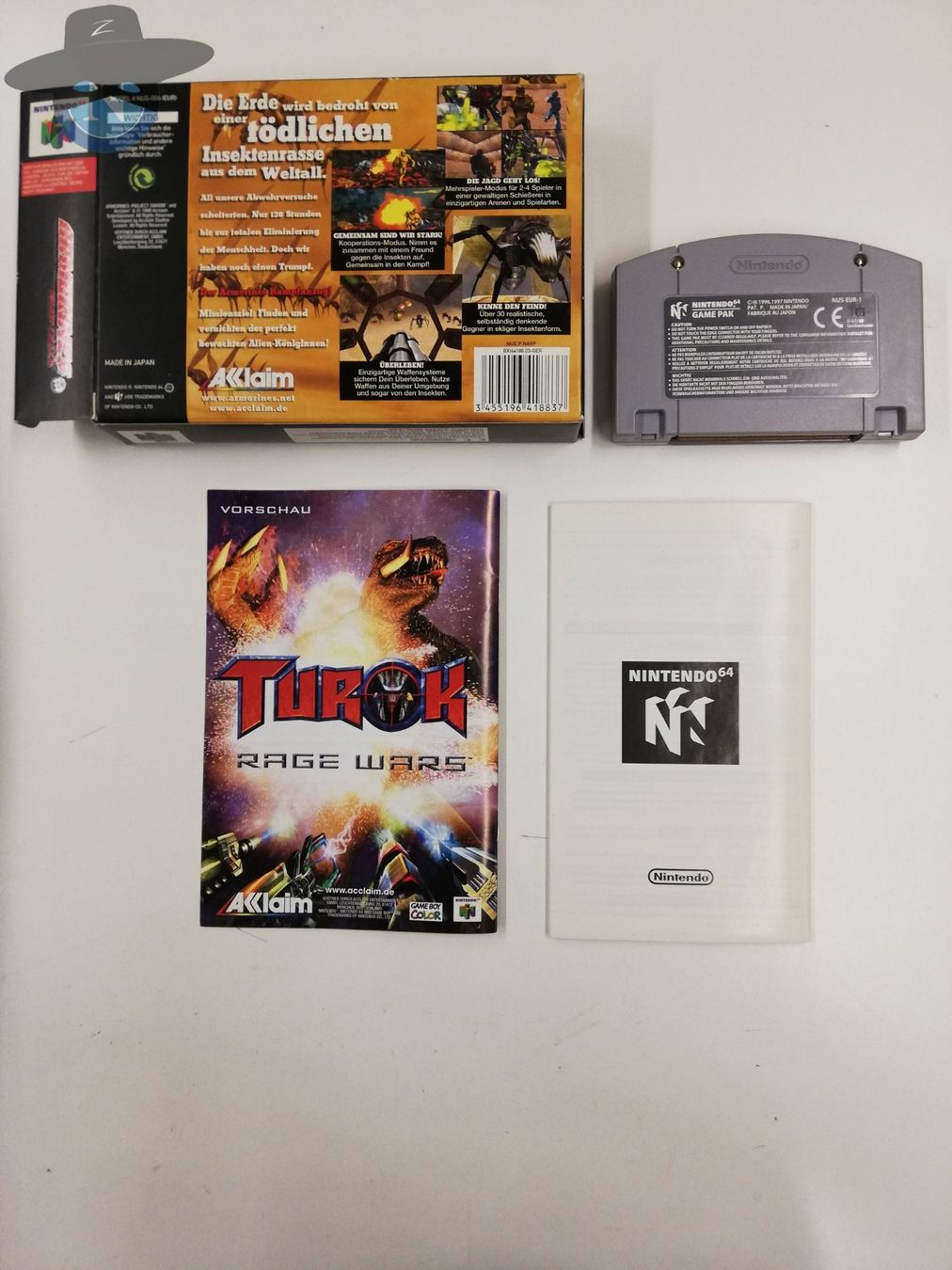 Nintendo Giochi: Armorines - Project S.W.A.R.M. / Nintendo 64 N64 – Usato da St. Gallen venduto da zorro_dc 1