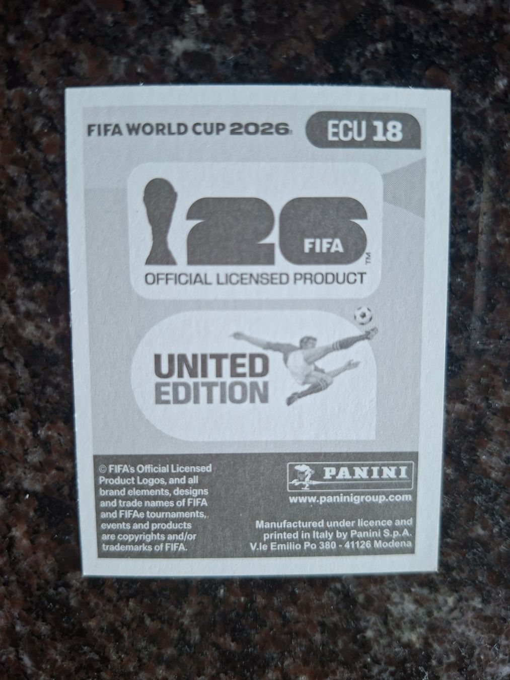 Panini Carte collezionabili: Panini WM 2026 Alan Minda ECU 18 – Nuovo (secondo la descrizione) da Erlinsbach venduto da pfunky 1