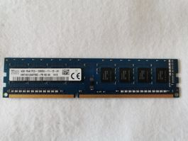 Memory SK hynix 4 GB 1Rx8 PC3-12800U-11-12-A1
