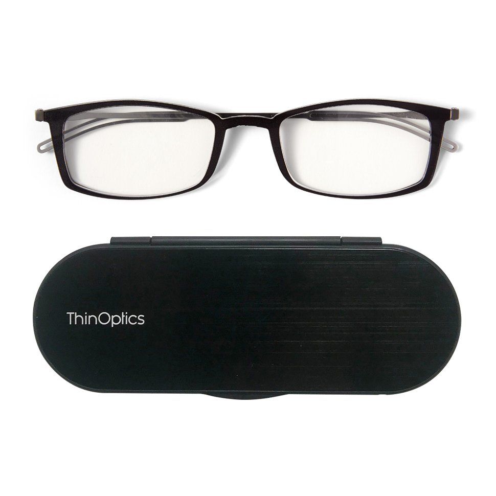 Occhiali & Lenti: Dünne ultraleichte Lesebrille Brooklyn eckig mit Case – Nuovo e nell'imballaggio originale da Ermatingen venduto da ricsba 2