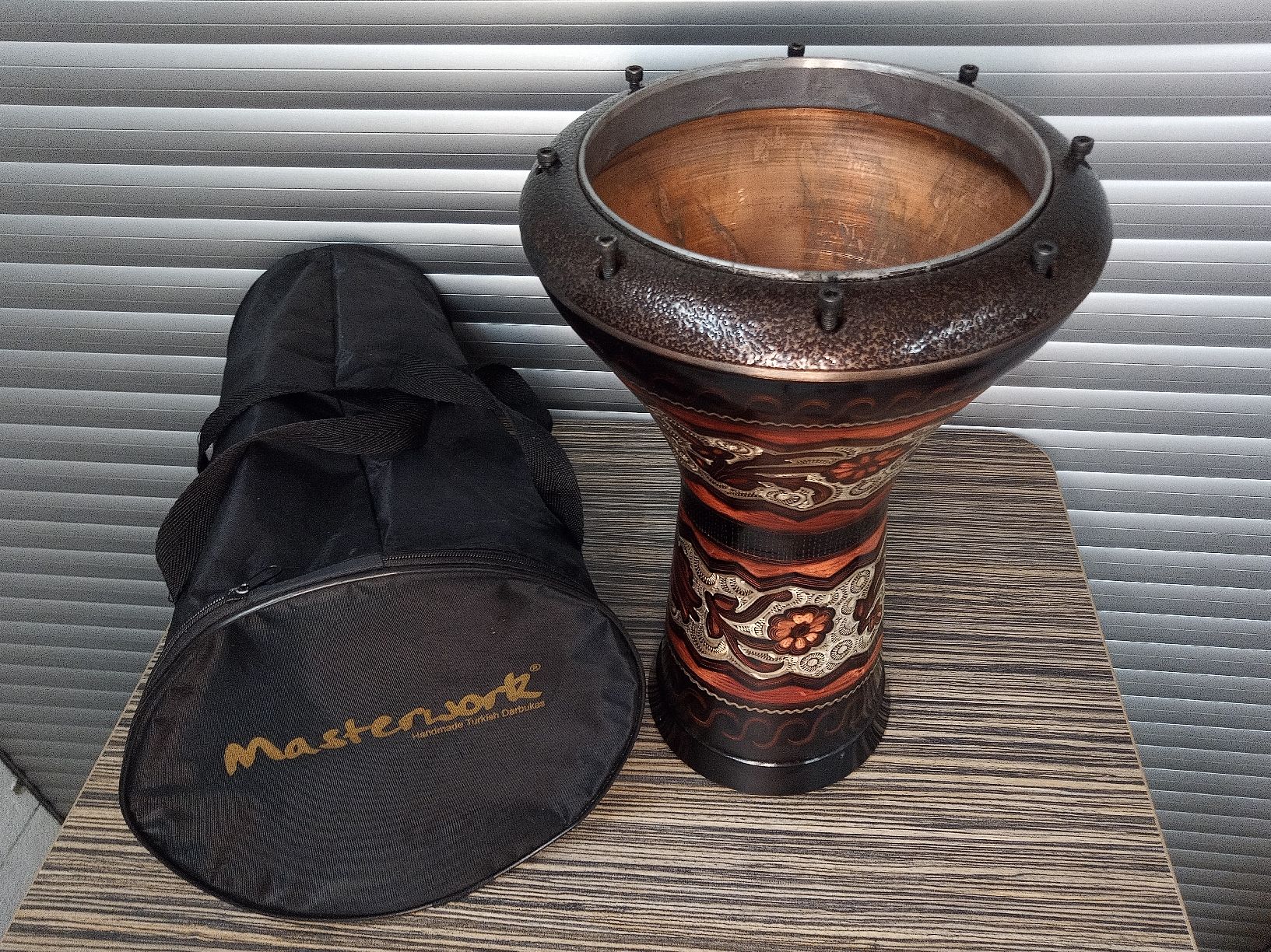 Strumenti musicali: Handgemachte Darbuka ohne Trommelfell – Difettoso da Reiden venduto da Zofi-Brocki 1
