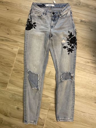 Coole SOYA Fashion Stretch Jeans im used Look Gr.XXS