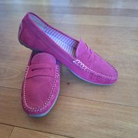 Sioux Schuhe für Damen Grösse 38 pink Wildleder