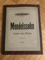 Noten Mendelssohn Klavier