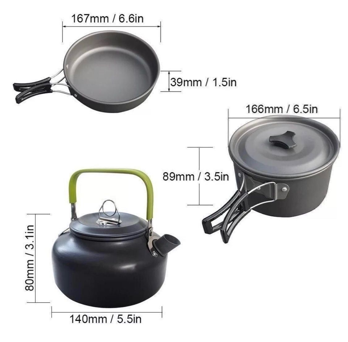 Padelle: Camping Geschirr Set – Nuovo e nell'imballaggio originale da Flawil venduto da swisstrendshop 4