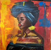 ** Bild Acryl auf Leinwand **