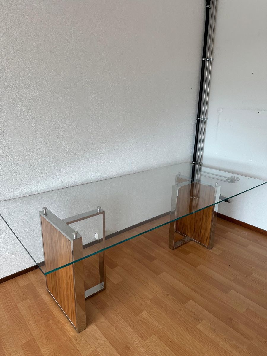 Tavoli: Grande table en verre italienne design – Usato da Servion venduto da marion13or 1