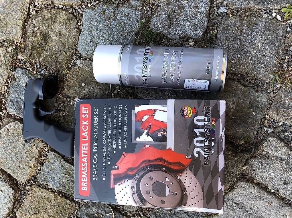 Tutti pezzi di ricambio auto: Bremssattellackkit Orange Neu – Usato da Wollerau venduto da michel31
