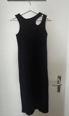 Ärmelloses Sommerkleid, Grösse  S, schwarz