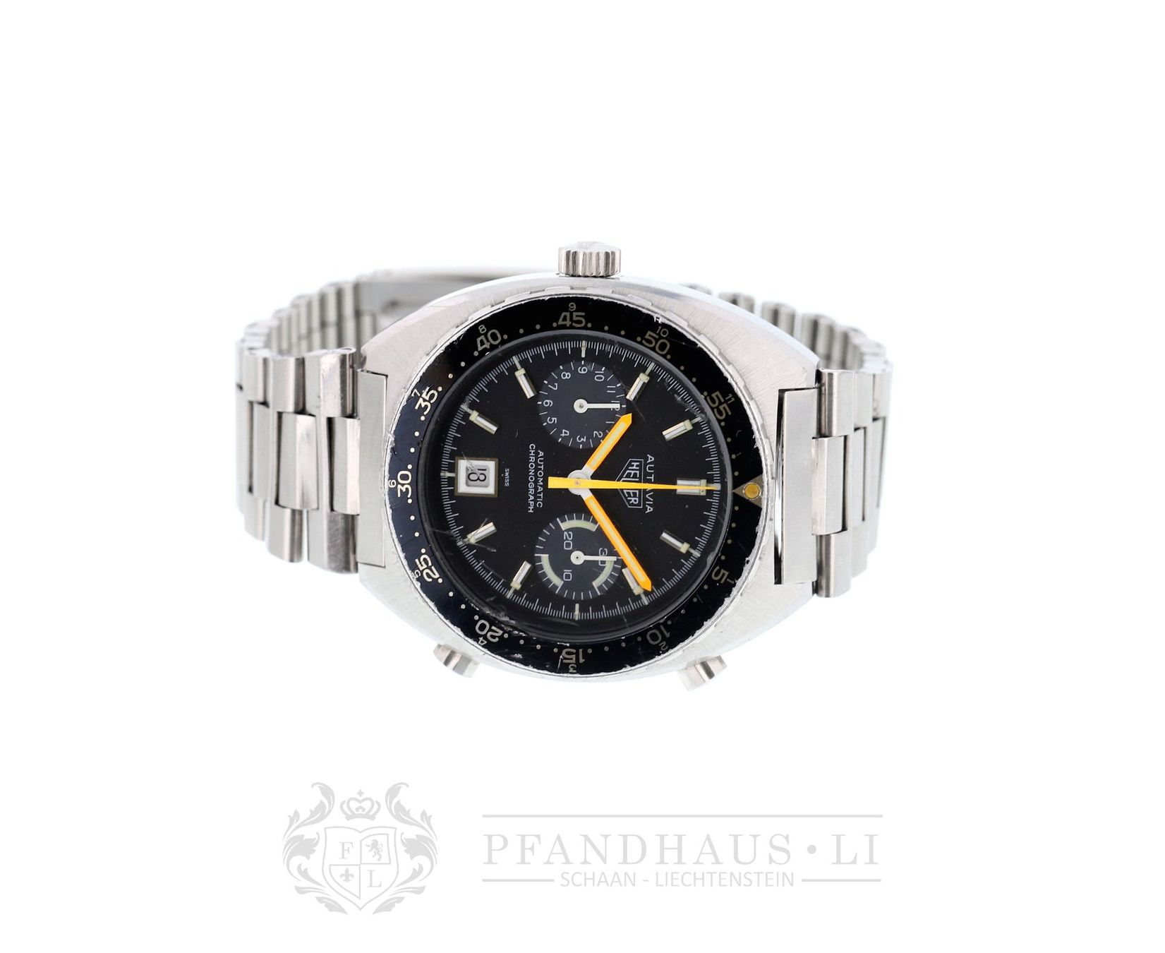 Tag Heuer Orologi: HEUER AUTAVIA VINTAGE CHRONOGRAPH REF 11630 – Usato da Schaan venduto da Pfandhaus-LI 1