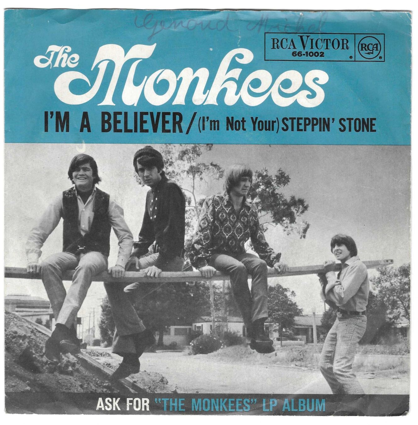 Dischi in vinile: THE MONKEES  -  I'M A BELIEVER  +  STEPPIN' STONE – Usato da Bex venduto da Giorgiob