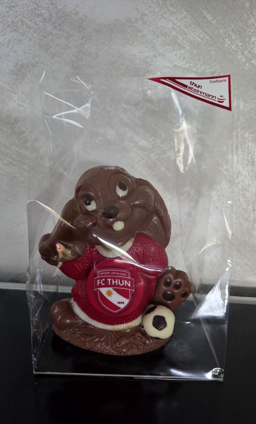 Statuette: FC-Thun Schoko-Hase – Nuovo (secondo la descrizione) da Oberdiessbach venduto da TheBotanist 1