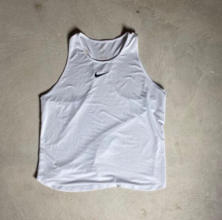 T-shirt de sport Nike Dri-FIT blanc - Taille L
