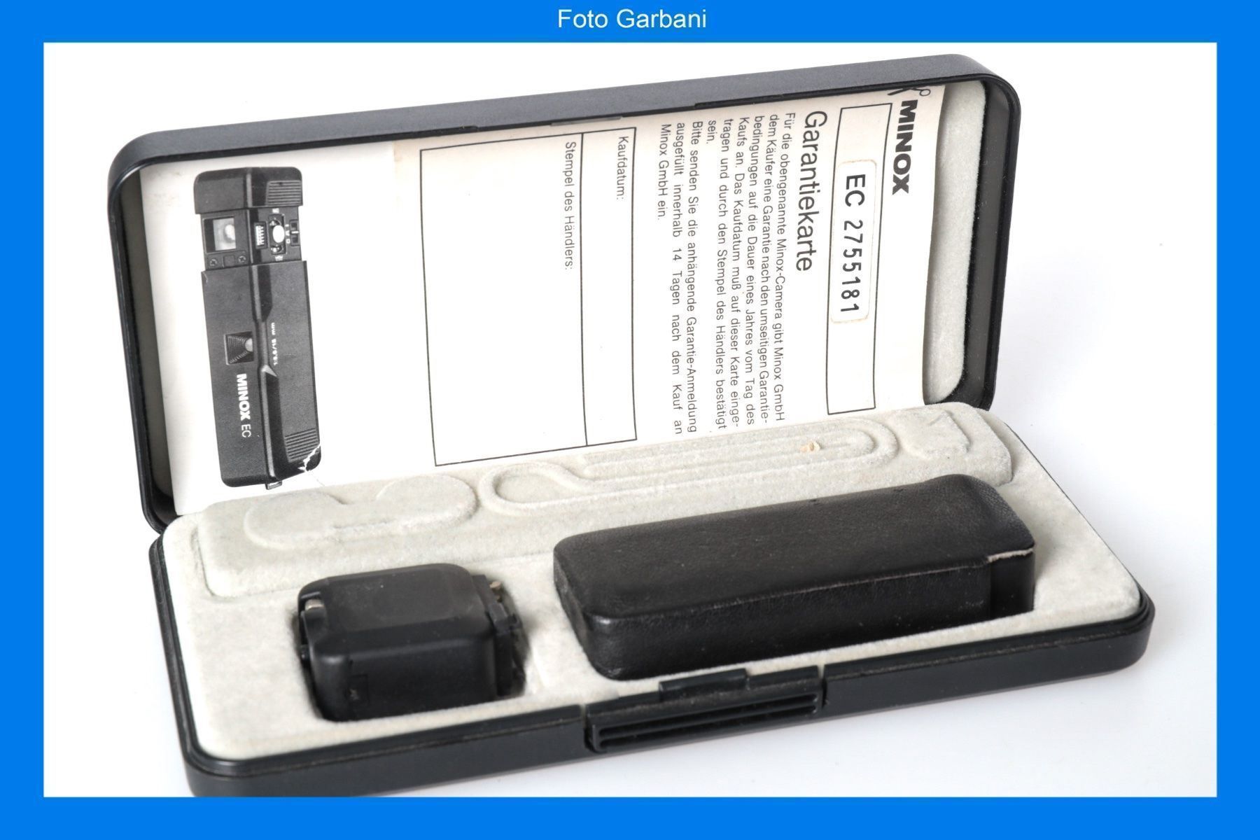 Minox Kamera: Minox EC – Gebraucht aus Muralto von FotoGarbani