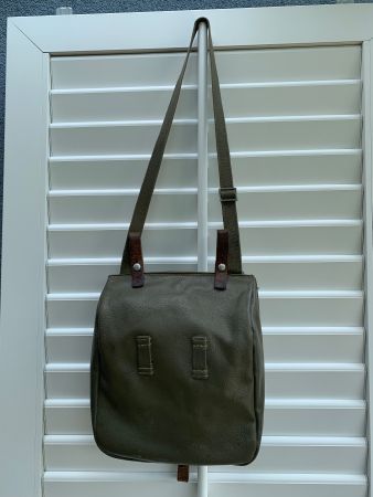 Vintage Schweizer Armee Brotbeutel / Umhängetasche Top