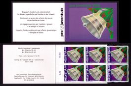 1998_J348+50_Pro Juventute_MARKENHEFT “WEIHNACHTSGLOCKE” !**