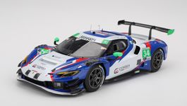 FERRARI 296 GT3 3.0L TURVO V6 TEAM CONQUEST #34 BBR 1/18 NEU