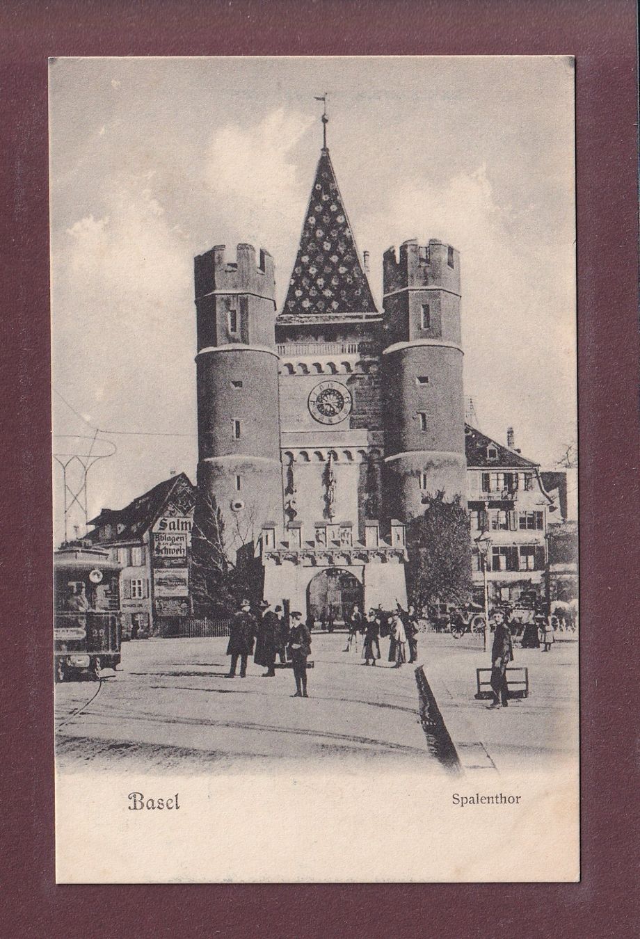 Cartes postales: BASEL - Spalenthor - Tram – D'occasion à Pully par nicecards