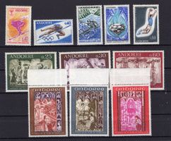R5924  /  ANDORRE 1968 neufs XX