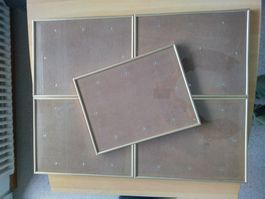 Bilderrahmen Gold / 5 Stk. / 31 cm x 41 cm