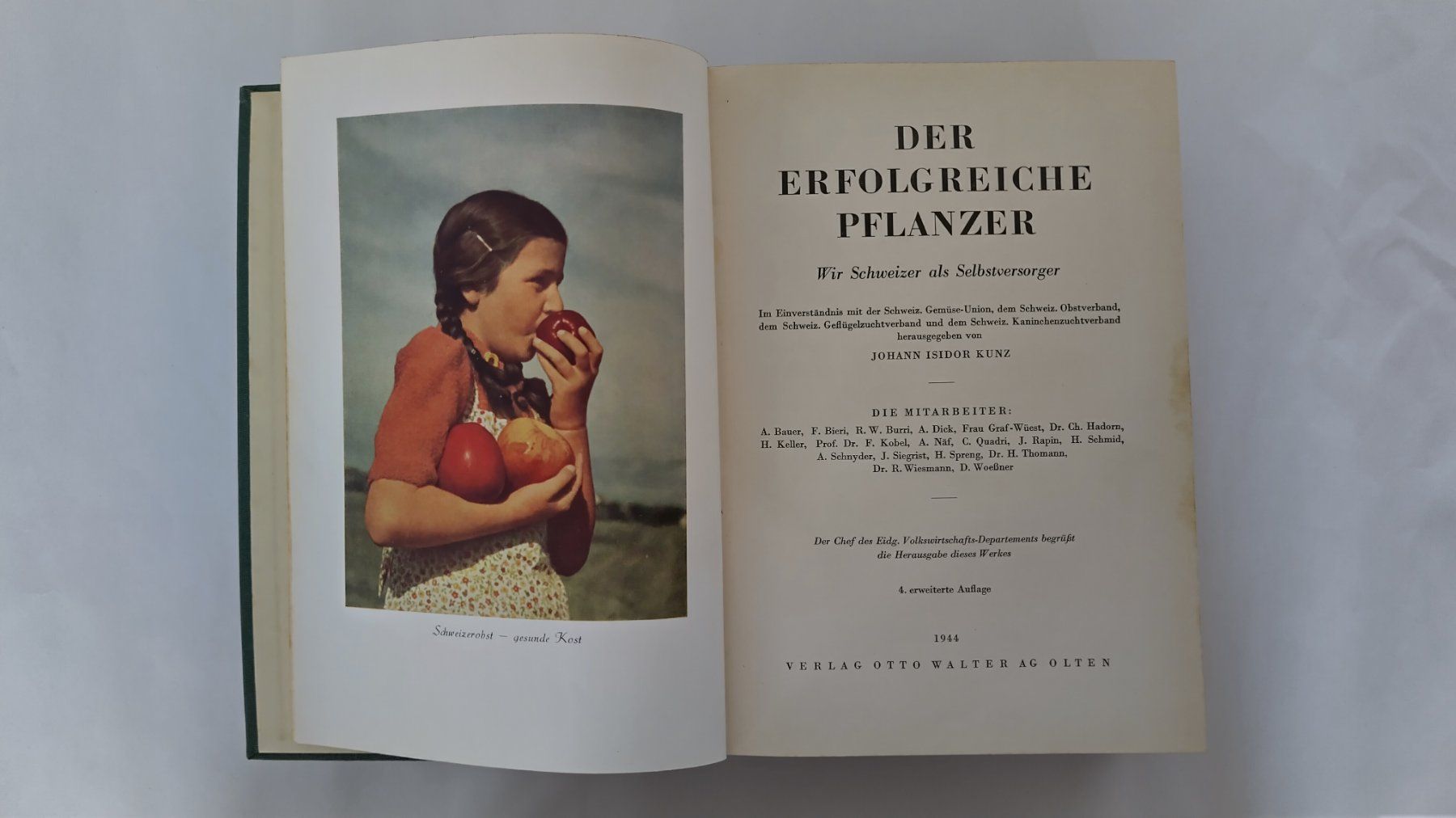 Libri: Der erfolgreiche Pflanzer / Schweizer als Selbstversorger – Usato da Bellach venduto da JingleJerry 1