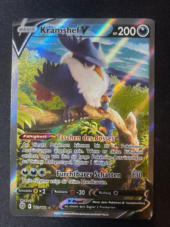 Honchkrow V Alt Art 162/172 Brilliant Stars DE Kaufen auf Ricardo