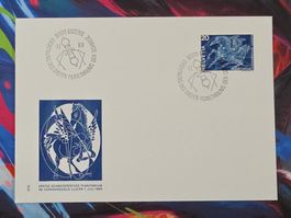 CL28 Enveloppe + Timbre Suisse 1969