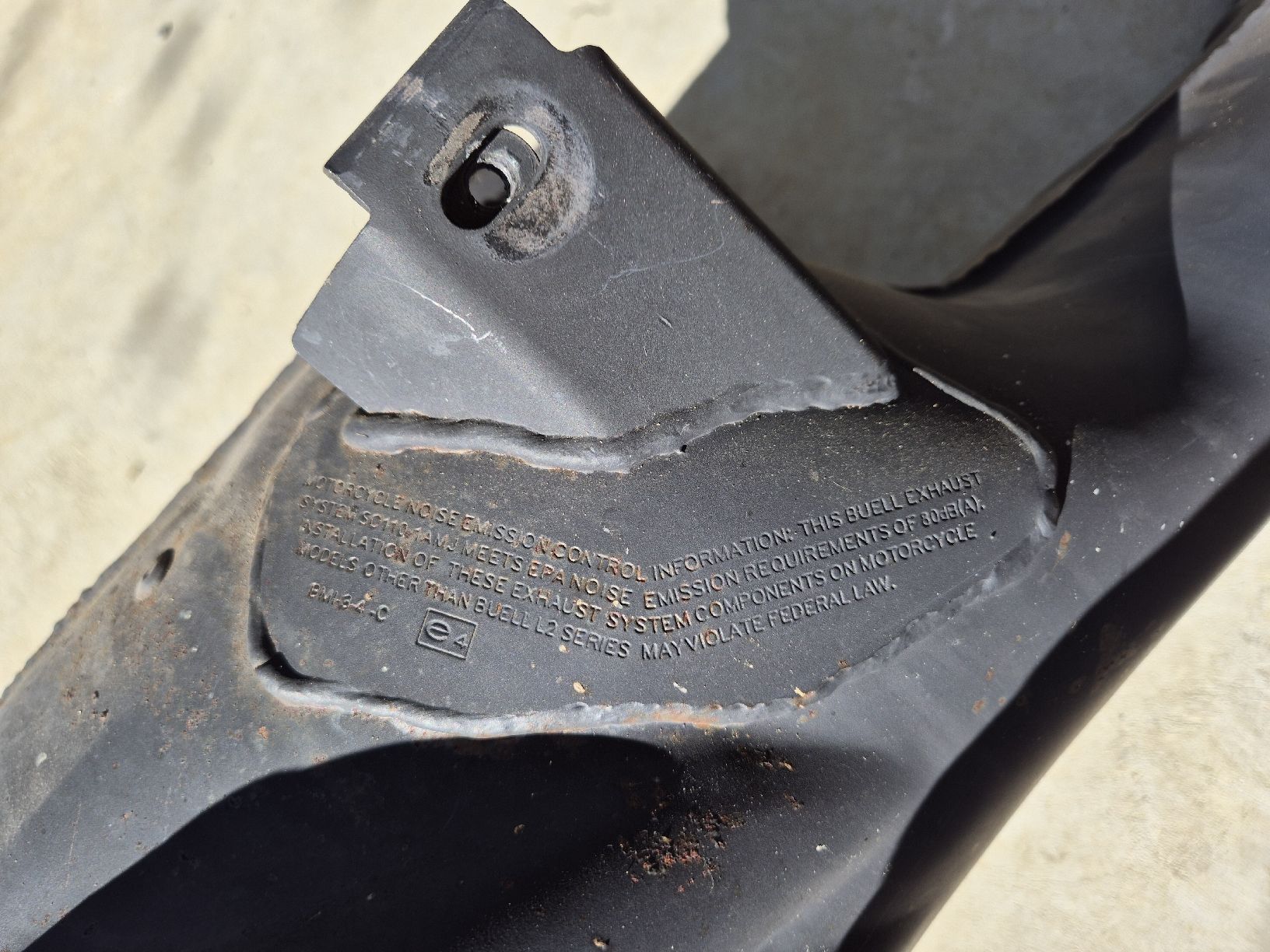 Buell Sistemi di scarico: Auspuff Buell CR 1125 – Usato da Hugelshofen venduto da Rogoli 5