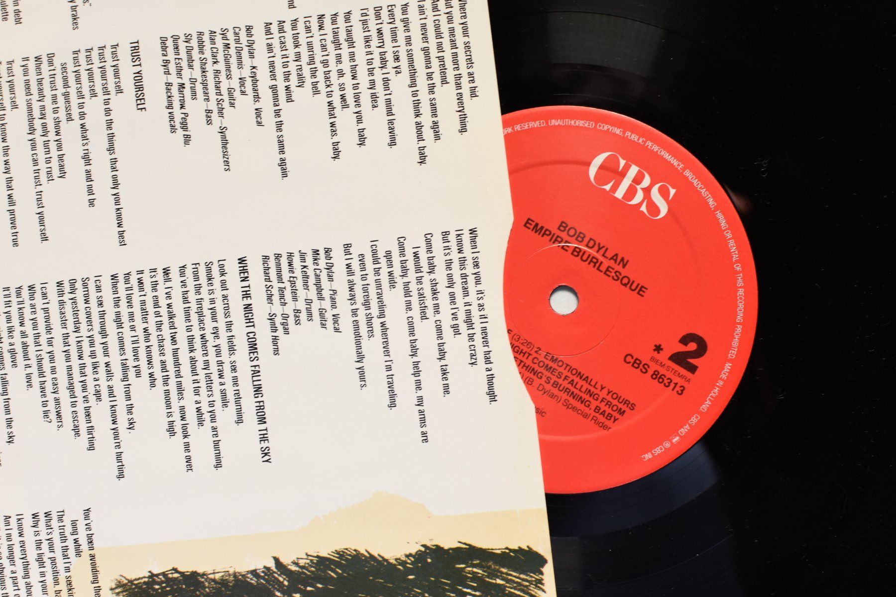 Dischi in vinile: Bob Dylan - Empire Burlesque – Usato da Belmont-sur-Yverdon venduto da ag97 3