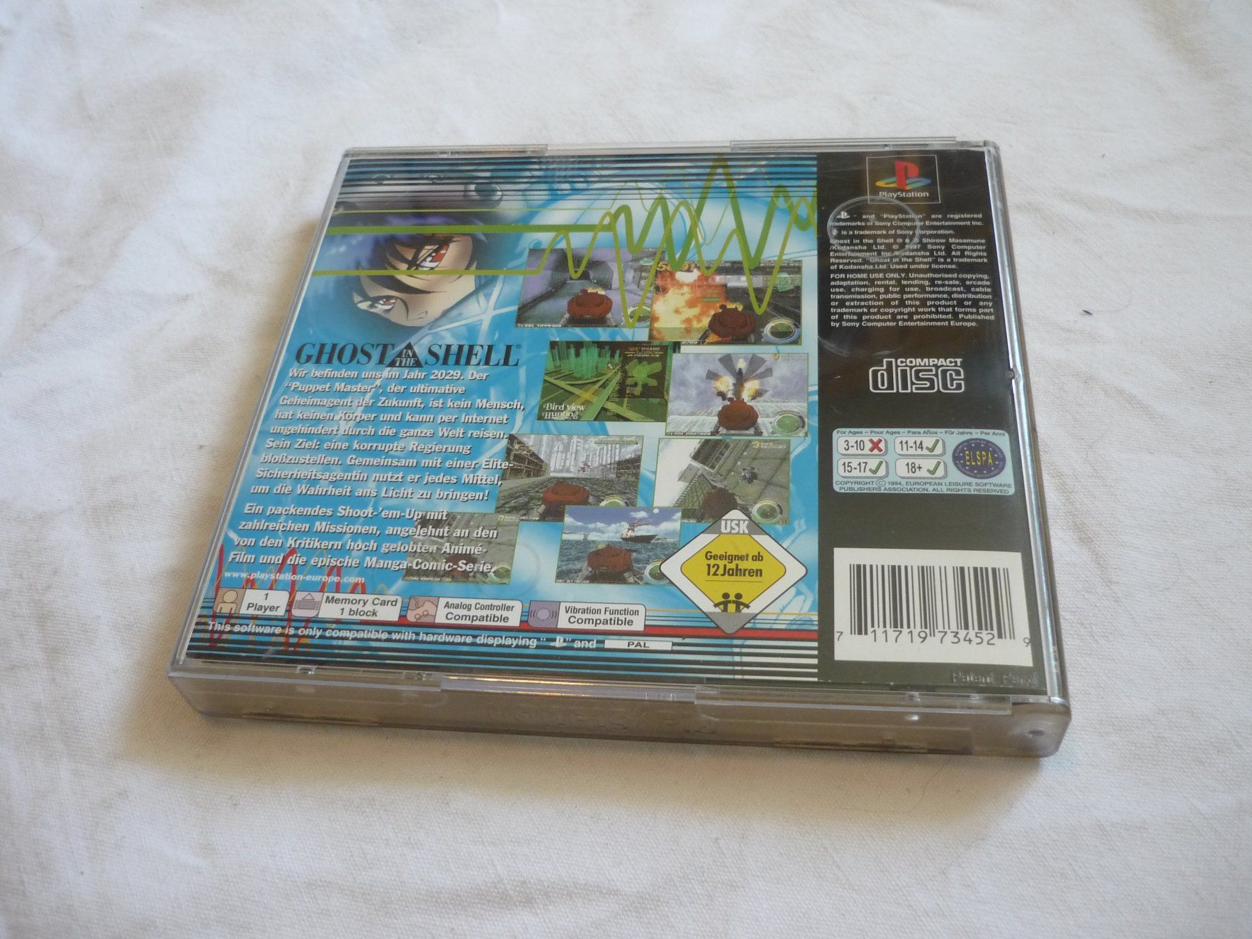 Sony Jeux: Videospiel - PS1 Playstation - Ghost in the Shell – D'occasion à Beringen par zzRegal 2