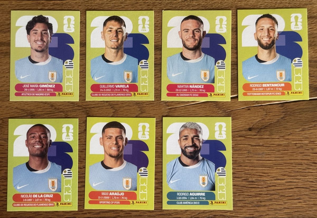 Panini Carte collezionabili: Panini Sticker WM 2026 - Uruguay – Nuovo (secondo la descrizione) da Mägenwil venduto da Goldfire