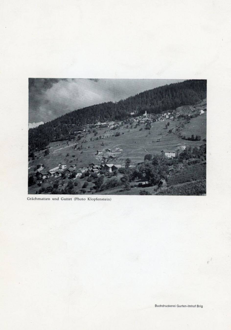 Cartoline postali: Feschel  VS  /  Guttet  /  Wyler  /  Grächmatten    um 1969 – Usato da Brig venduto da Valcards54 7