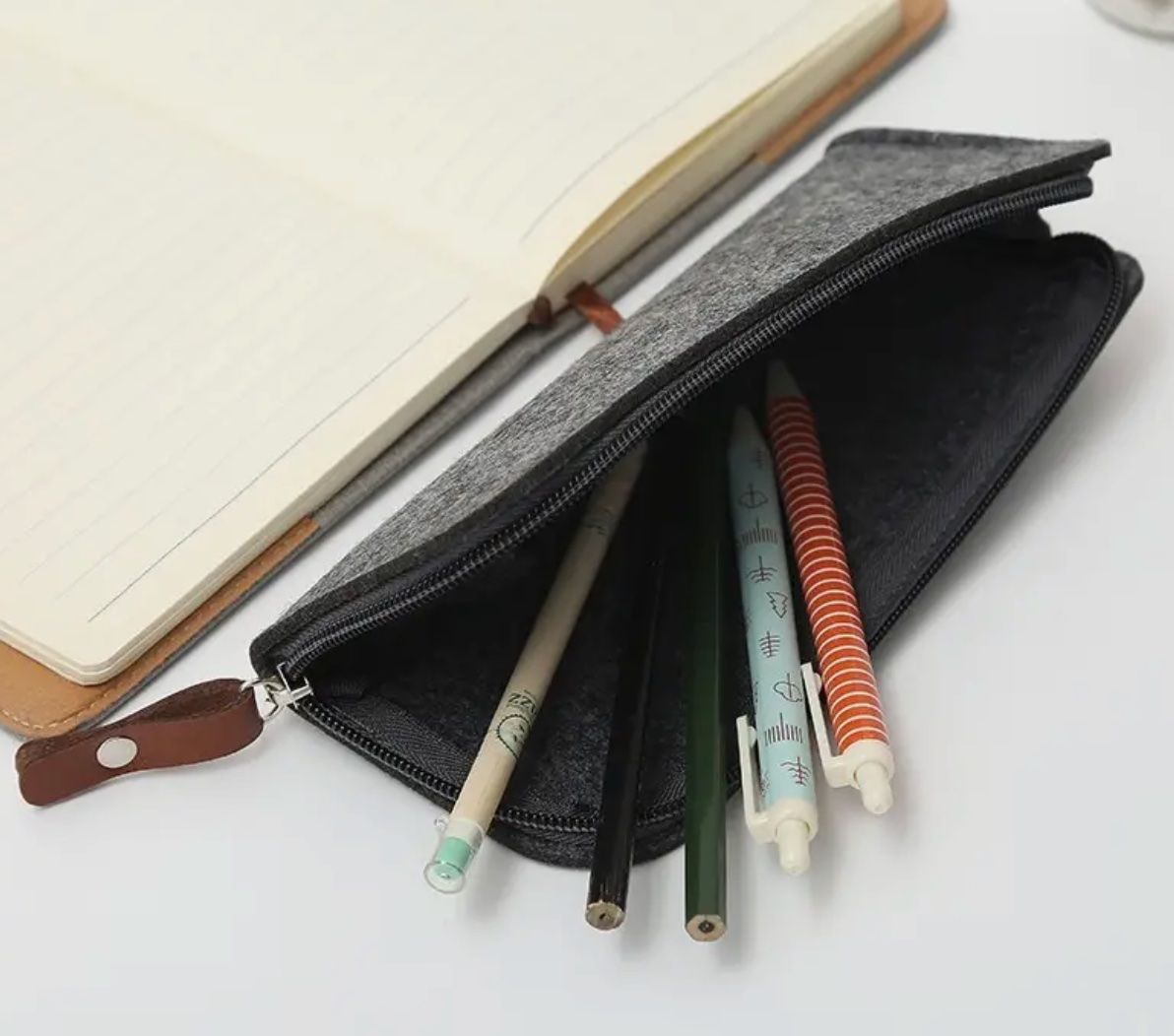 Schüler-Etuis: Dunkelgraues Filiz - Federmäppchen / Etui – Neu und originalverpackt aus Frenkendorf von jazzplatten 3