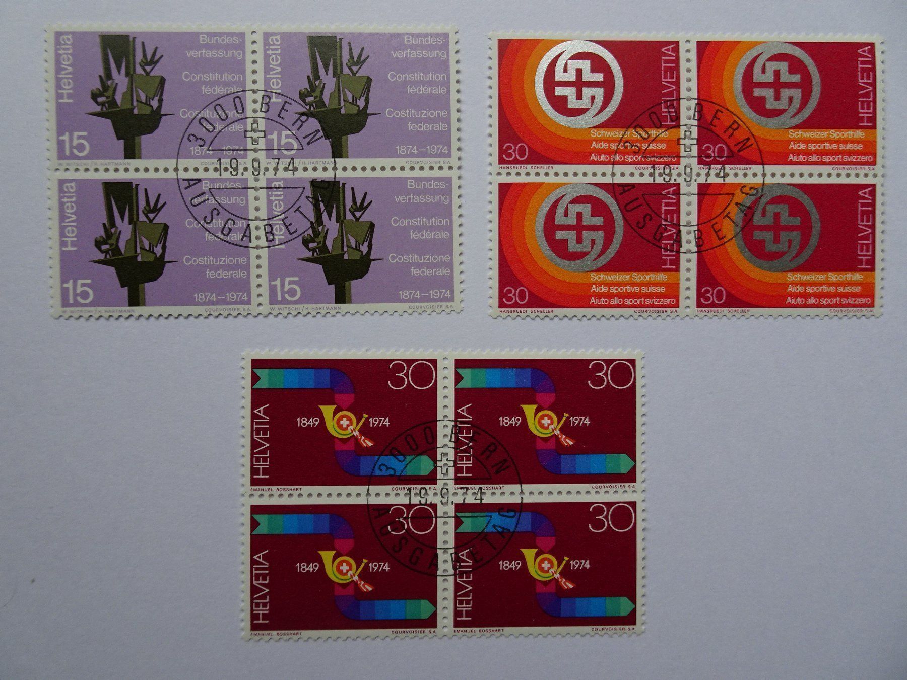 Alle Briefmarken: 1974 – Neu (gemäss Beschreibung) aus Aadorf von Chnorli-Furz