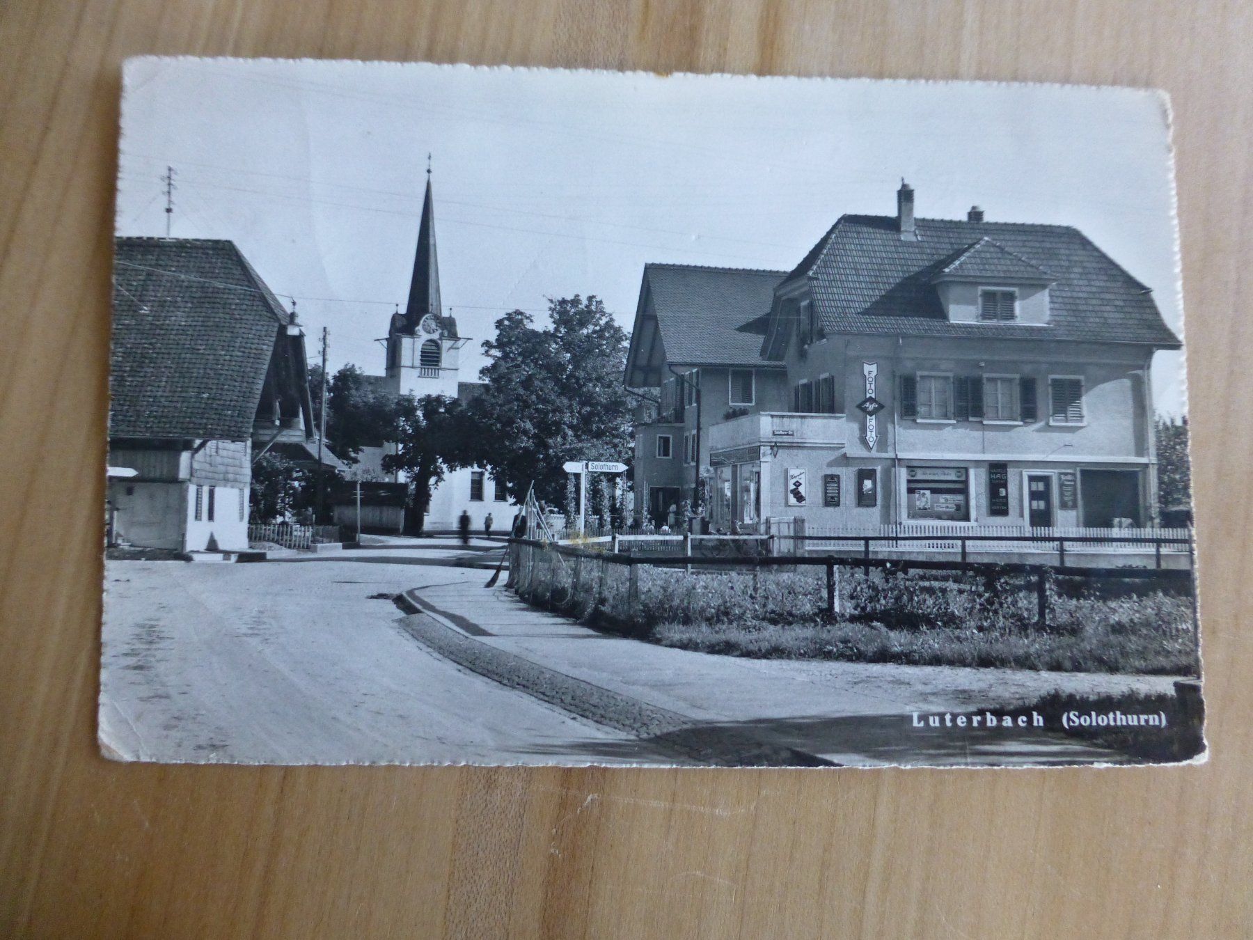 Cartes postales: Luterbach, Ansichtskarte ca 1950, gelaufen – D'occasion à Bettlach par 1saurer