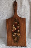 gemaltes Holzbrett, handbemalt von F.E.