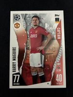 Topps Harry Maguire Captain card 77 Defense 40 Attack