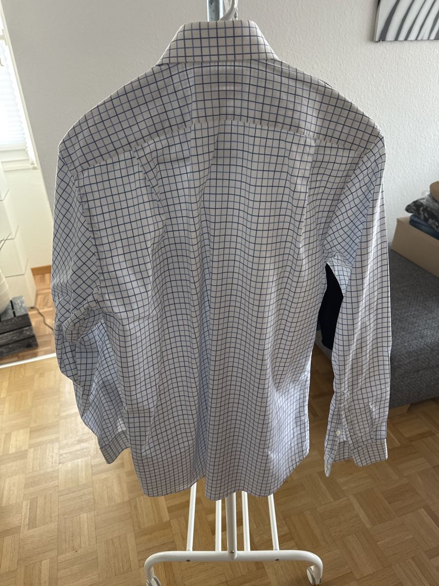 Camicie: Facsconnable Hemd, Grösse 39 – Difettoso da Wettswil venduto da GP_18 3