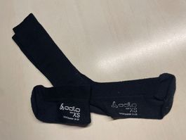 Laufsocken Odlo schwarz, Grösse XS, Ideal für den Winter