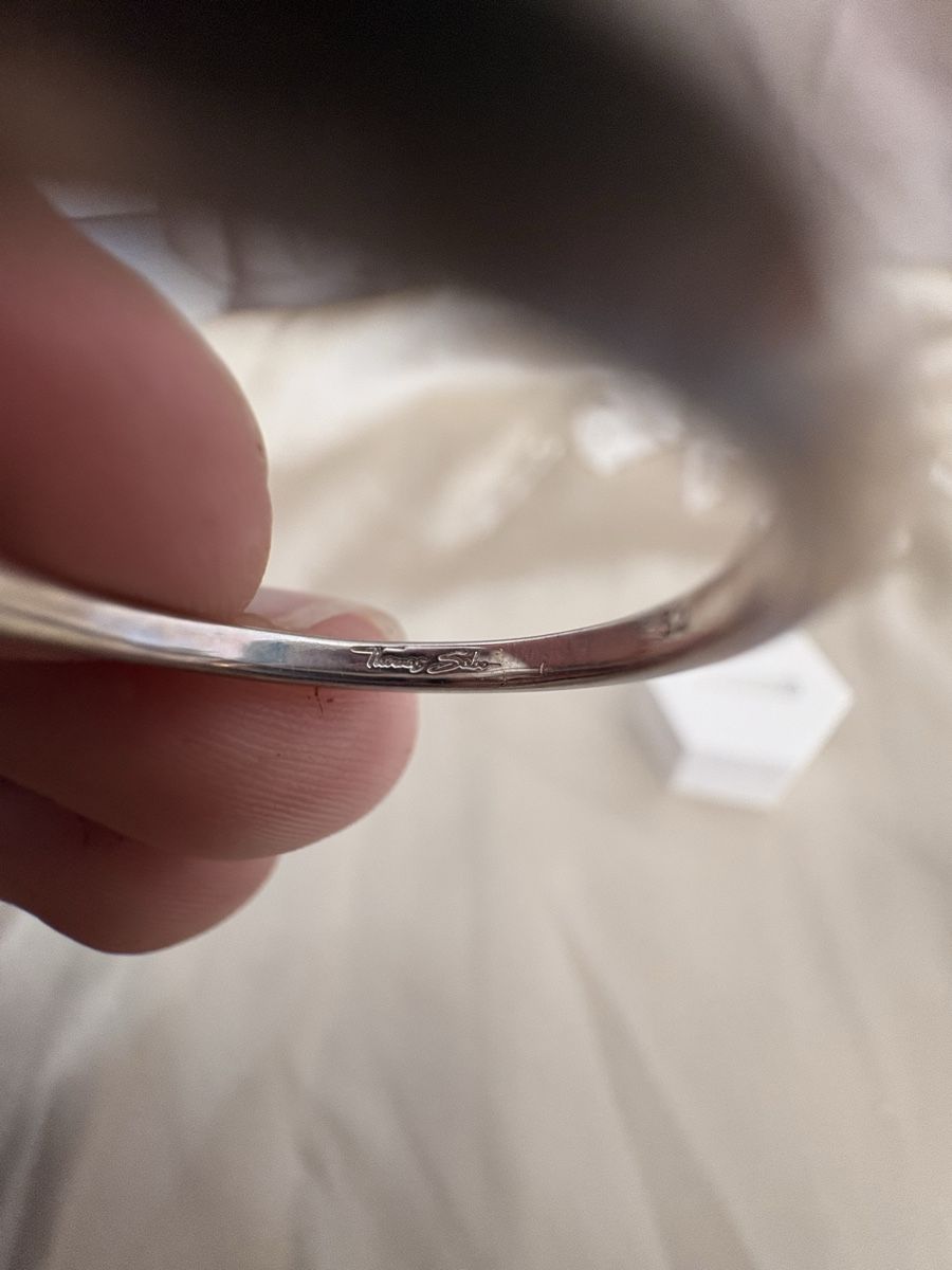 Thomas Sabo Anelli: Thomas Sabo Sternring 925 Silber mit Steinen Gr. 52 – Usato da Zürich venduto da CICI-CuratedVintage 3