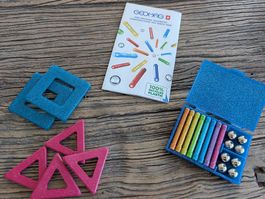 Geomag Classic Glitter Magnetisches Glitzer-Konstruktionsset