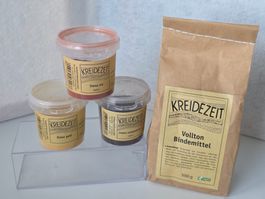 Kreidezeit Vollton Bindemittel Erdpigmente Naturfarben